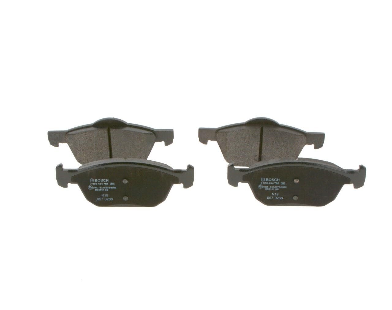 Bosch HCP Sistema frenante 0986494785 pastiglie freno a disco