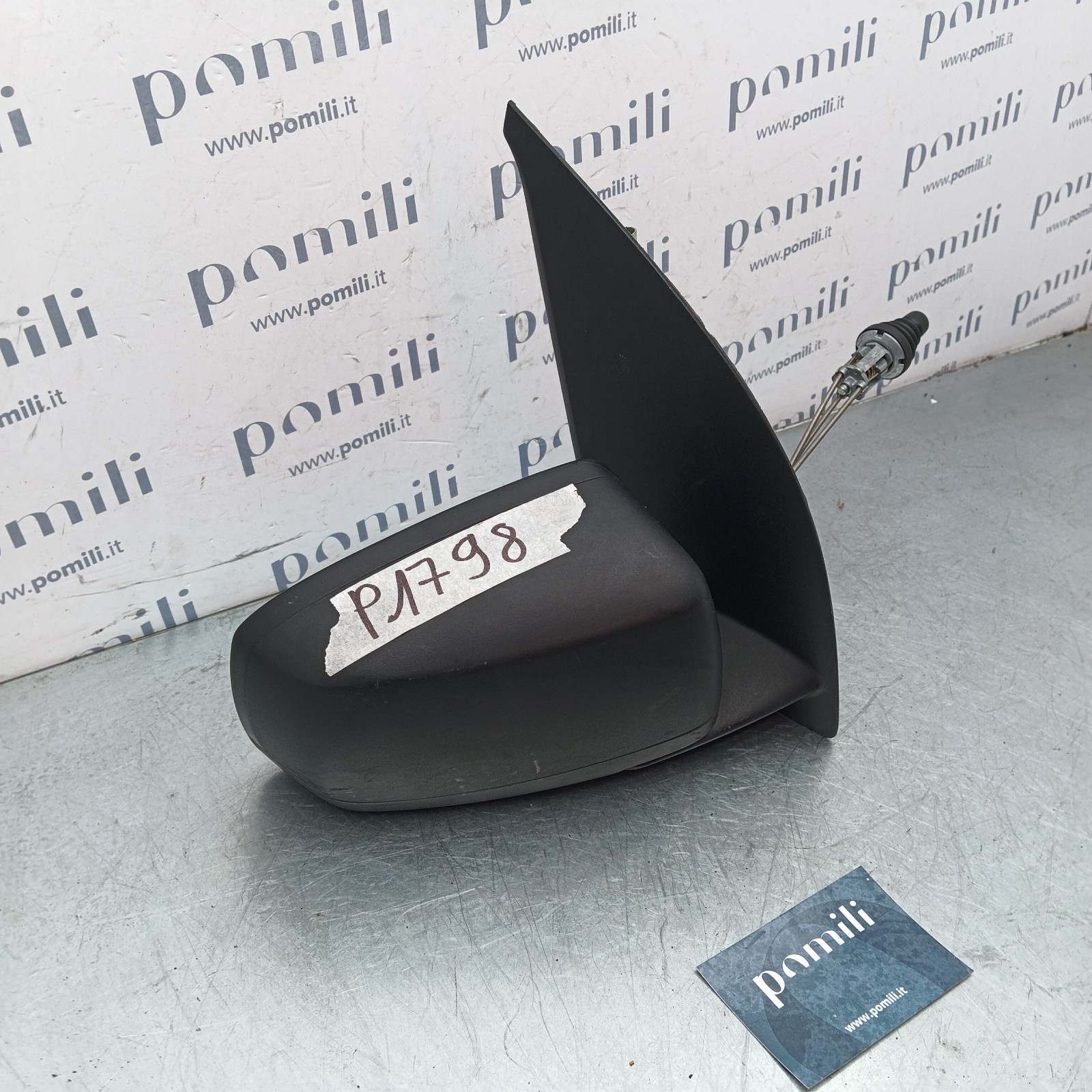 Pomili Cristalli Fiat Panda 169 specchietto retrovisore destro 01704662800 usato