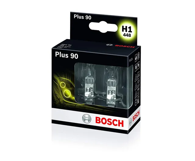 Bosch Lampadine e illuminazione 1987301073 lampadina H1 Plus 90 set 2