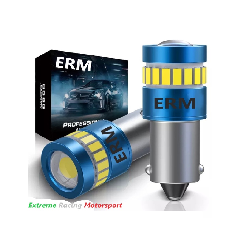 Xtreme Racing Lampadine LED Lampadine Led Posizione H6W BAX9S ERM coppia luce bianca CANBUS