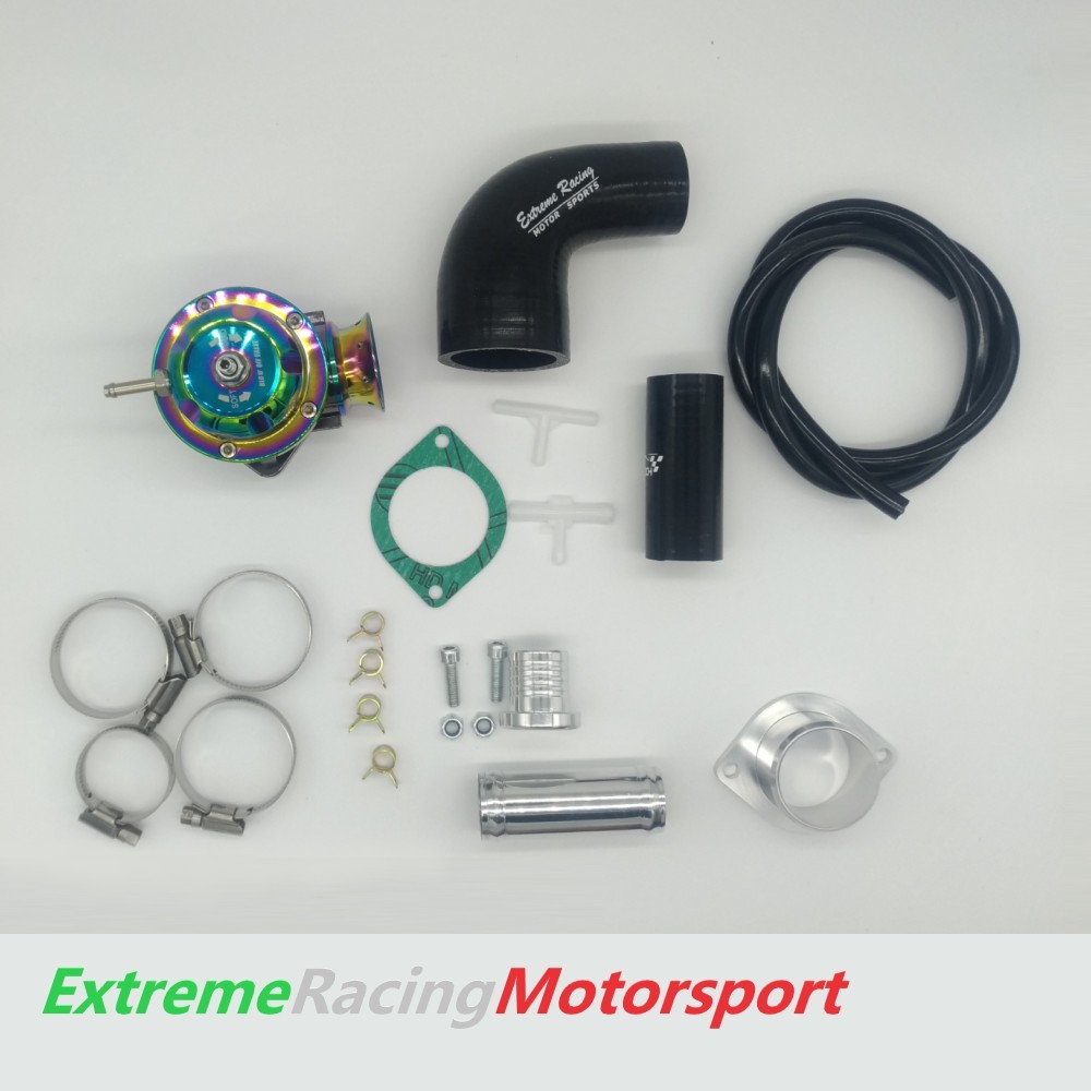 Xtreme Racing Impianto Carburante e Regolatori di Pressione Kit Completo Valvola Pop Off ERM RS Multicolor/Black Abarth 500 regolabile