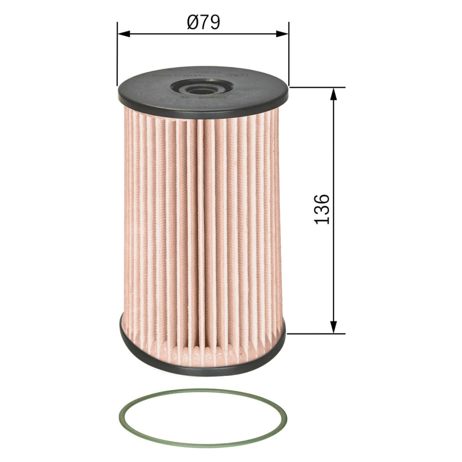 Bosch HCP Filtri N0008 filtro diesel separatore acqua