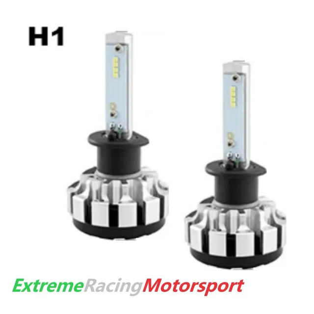 Xtreme Racing Lampadine LED ERM Turbo T1S H1 coppia 6000 K 18.000 lumen