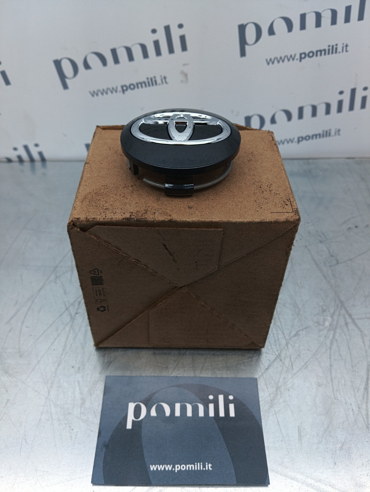 Pomili Altro auto Toyota Aygo Yaris tappi cerchi set 4 OEM PZ406-98670-2I