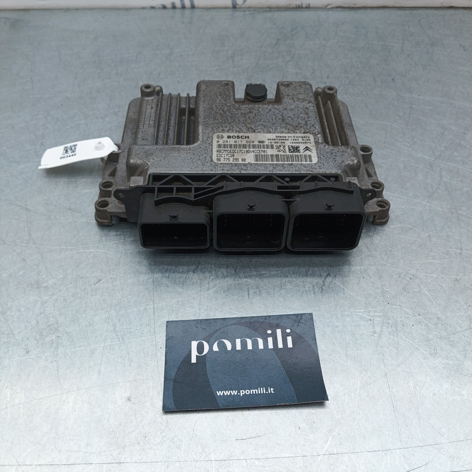 Pomili Motorini avviamento, alternatori, ECU e cavi Centralina motore Peugeot 208 I centralina usata