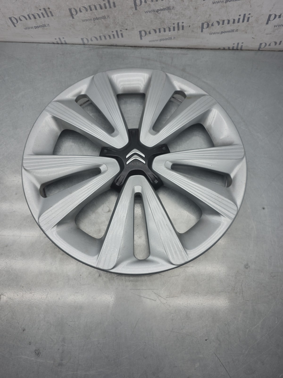 Pomili Altro auto Set 4 borchie coprimozzo Citroen per Raggio 16 usate