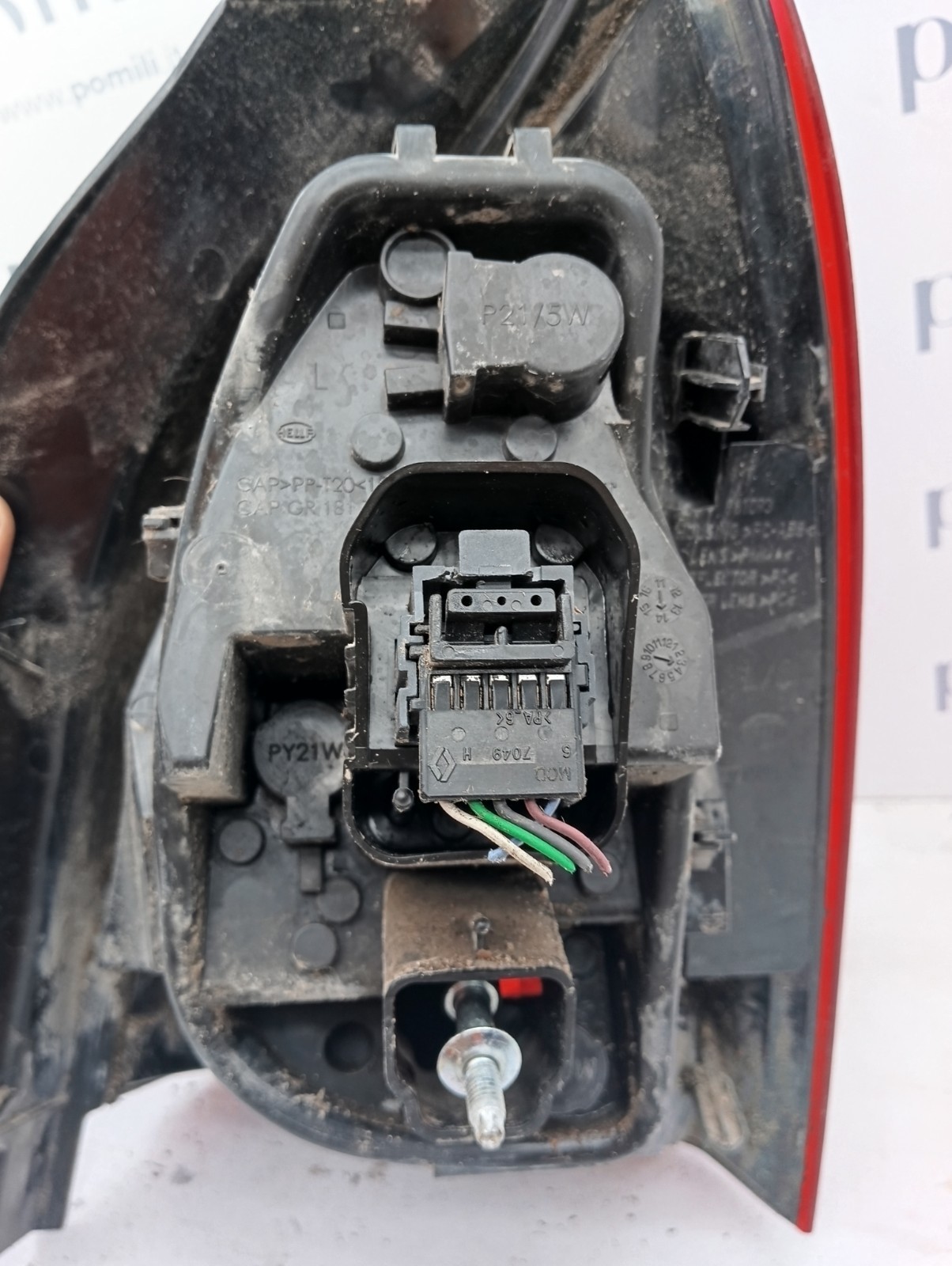 Pomili Fanaleria Renault Twingo II fanale posteriore destro usato