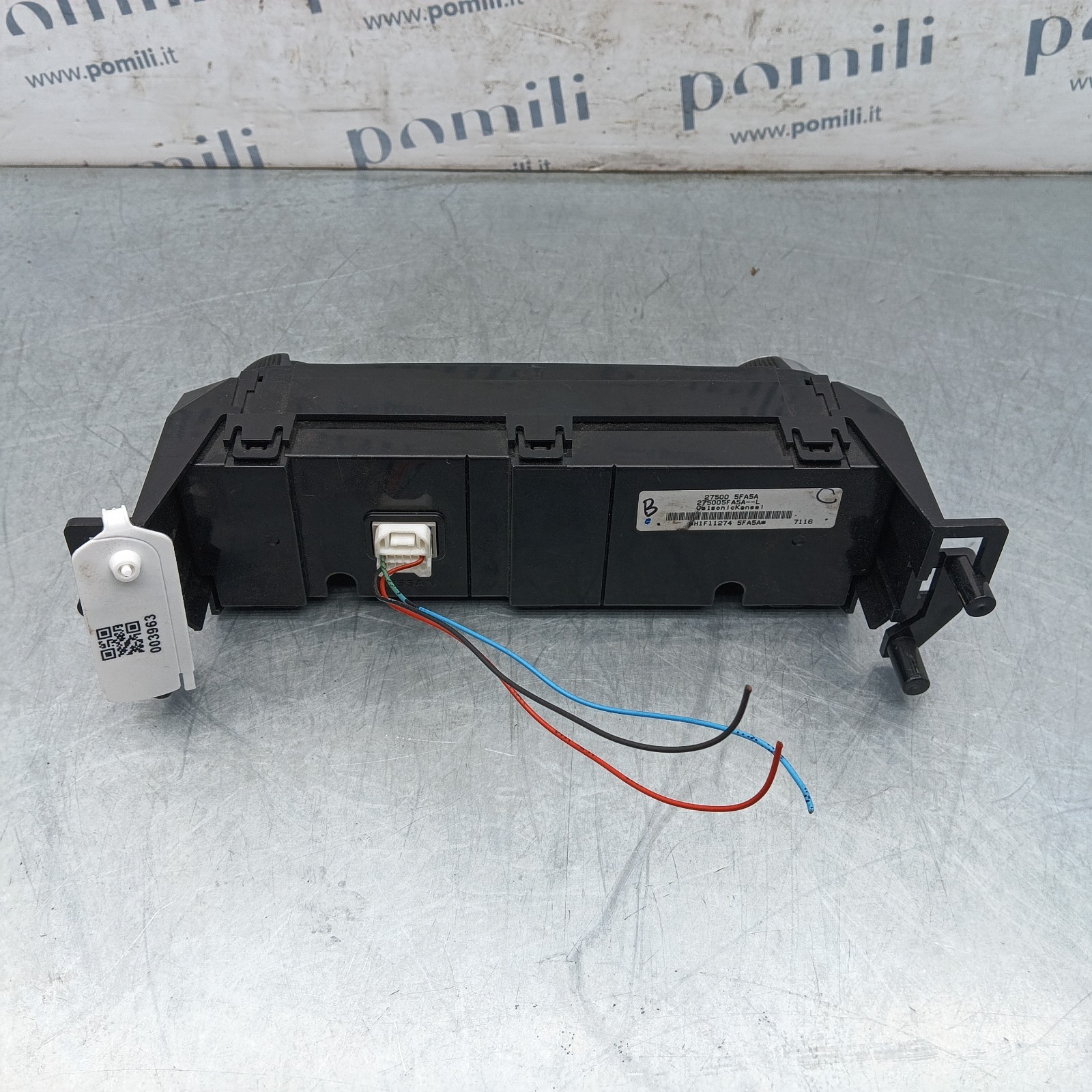 Pomili Climatizzazione Comandi climatizzatore Nissan Micra Qashqai Juke Note 275005FA5A usato