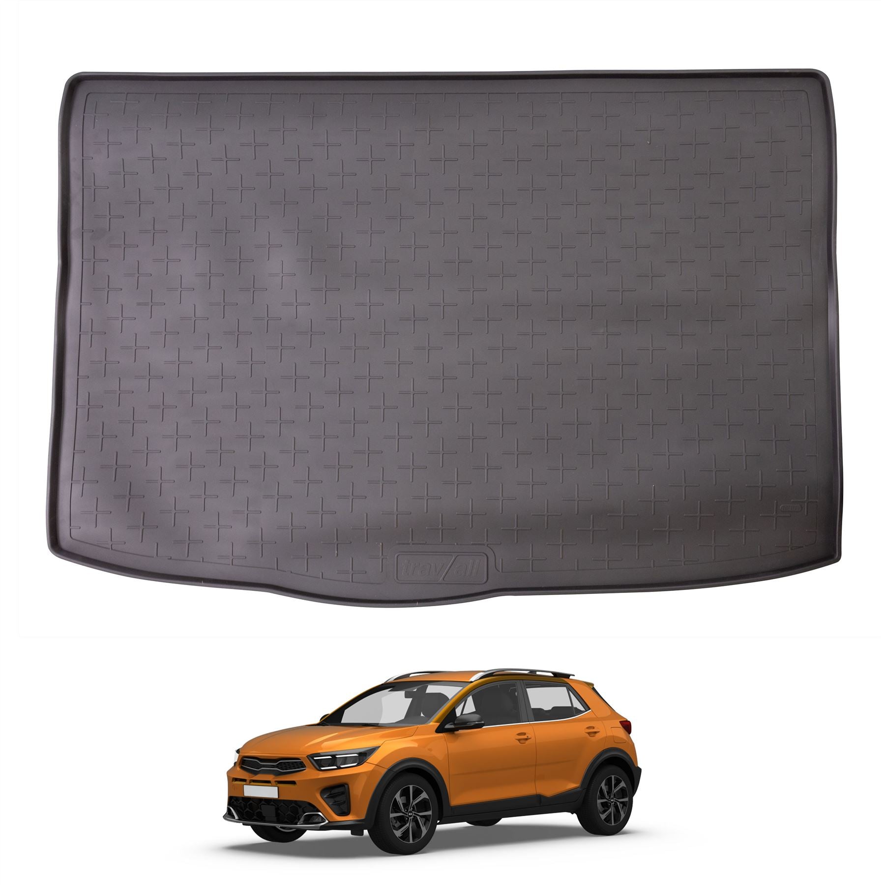 Travall Trunk Liners Kia Stonic tappetino bagagliaio gomma