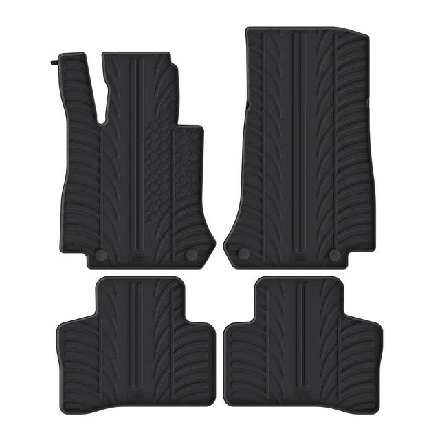 Travall Car Mats Mercedes EQC (2019-2023) tappetini gomma set