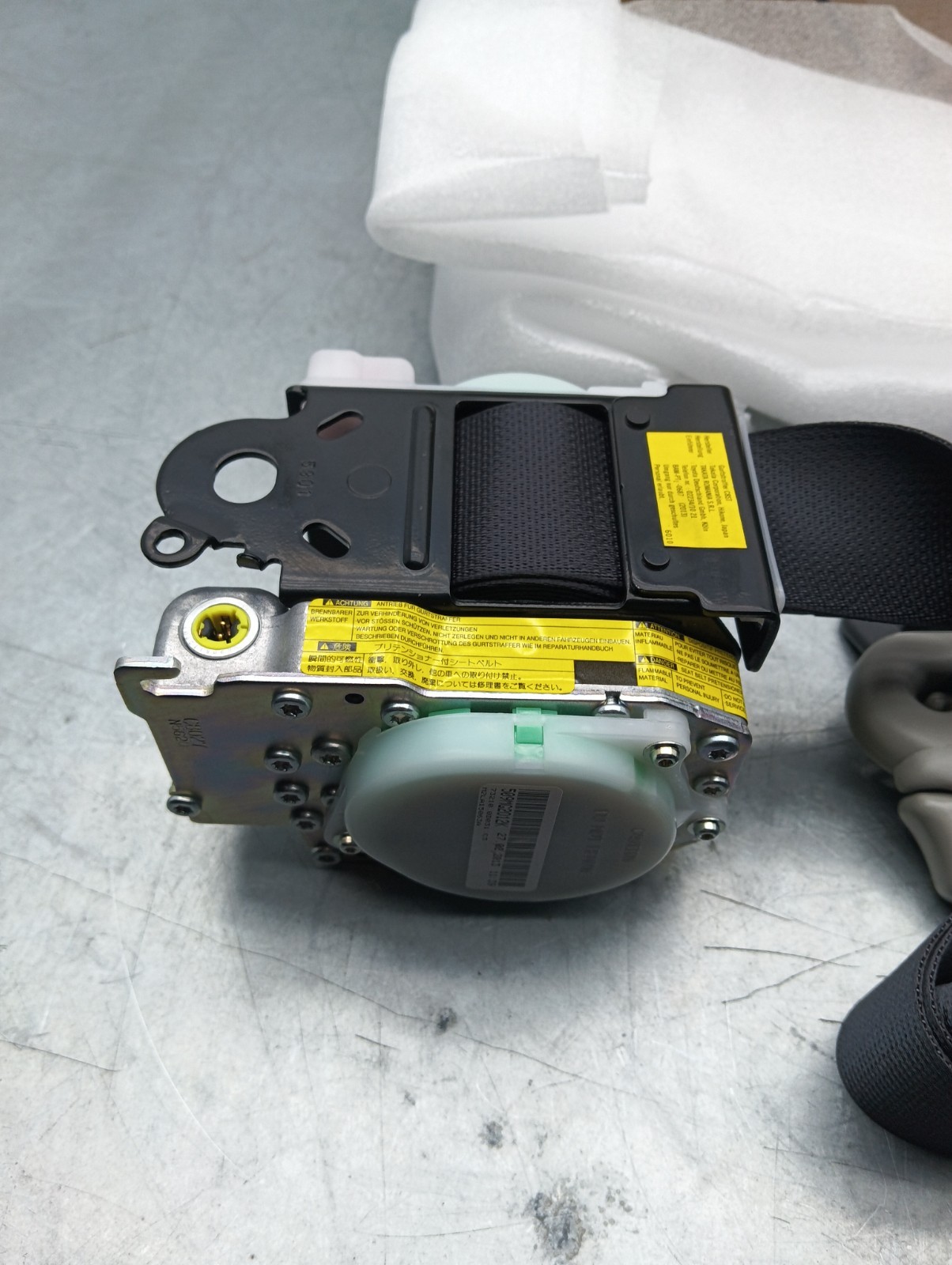 Pomili Dispositivi di sicurezza 73210-0D031-C3 cintura Toyota Yaris III anteriore destra