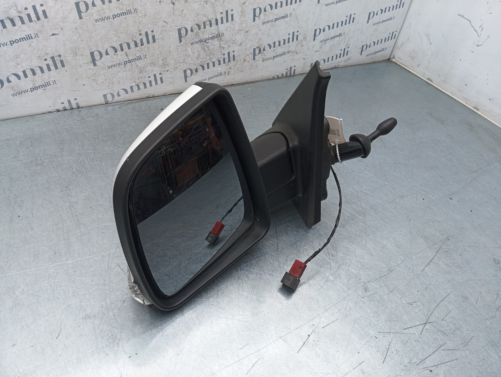 Pomili Cristalli Fiat Doblò specchietto retrovisore sinistro manuale 2 PIN