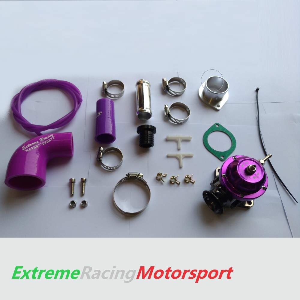 Xtreme Racing Impianto Carburante e Regolatori di Pressione Kit Valvola Pop Off ERM RS Purple Abarth 500