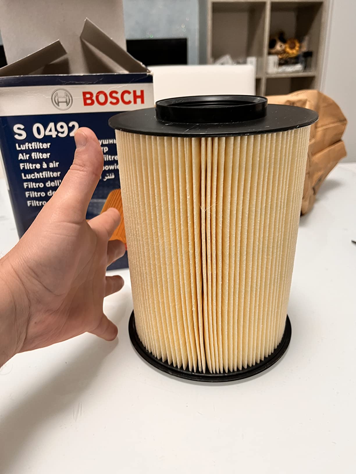 Bosch HCP Filtri F026400492 filtro aria elemento filtrante