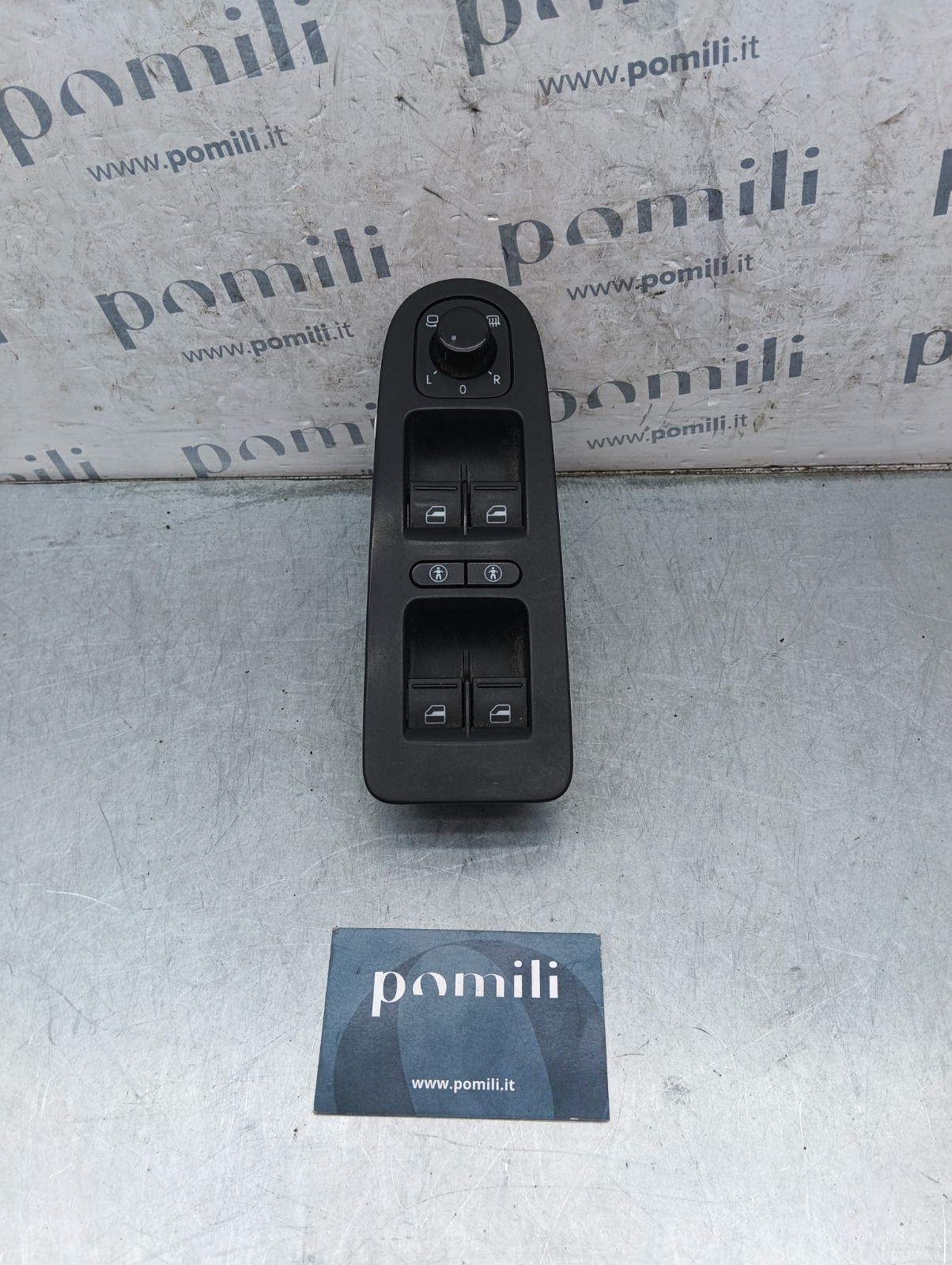 Pomili Rivestimenti interni e parti interne Pulsantiera alzavetri Volkswagen Sharan 1K0959565J usata