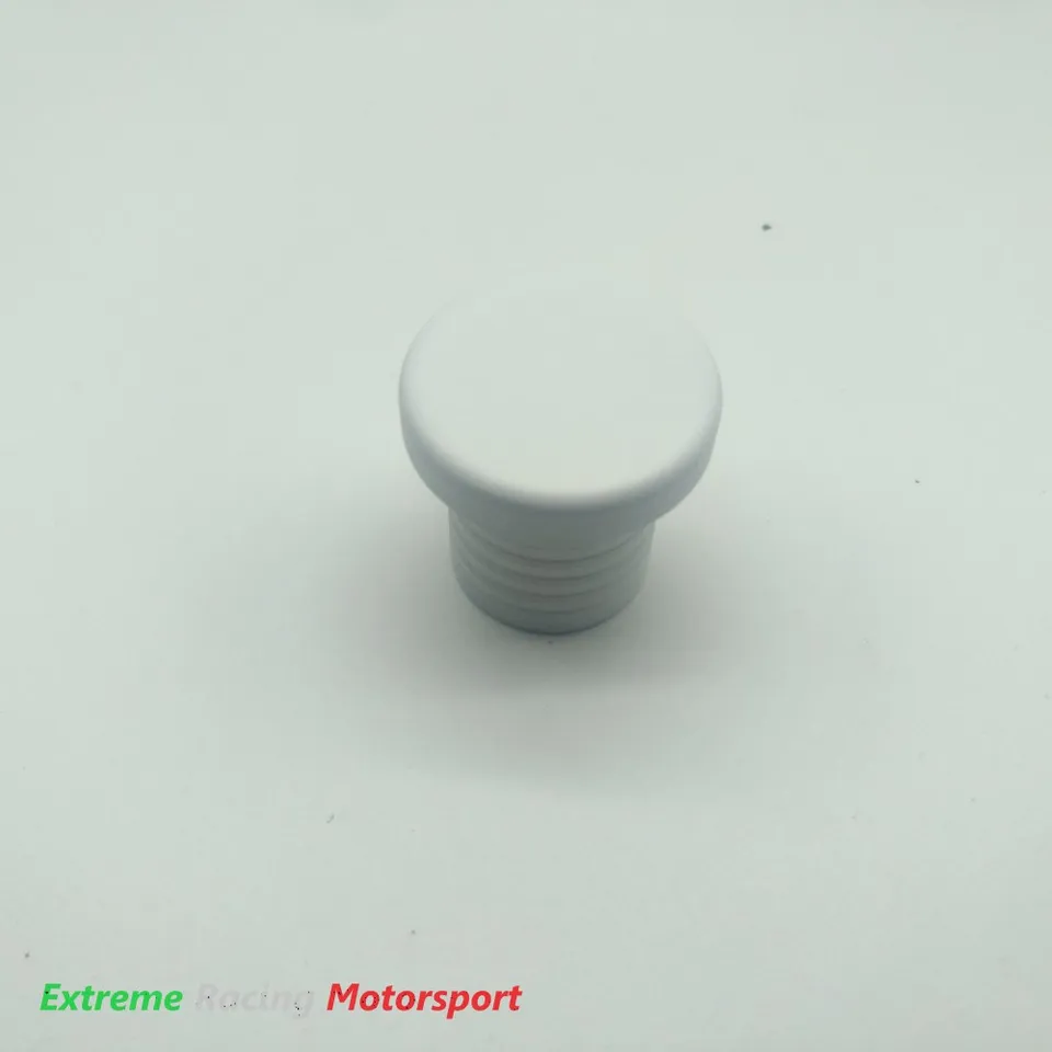 Xtreme Racing Impianto Carburante tappo in alluminio 25 mm bianco