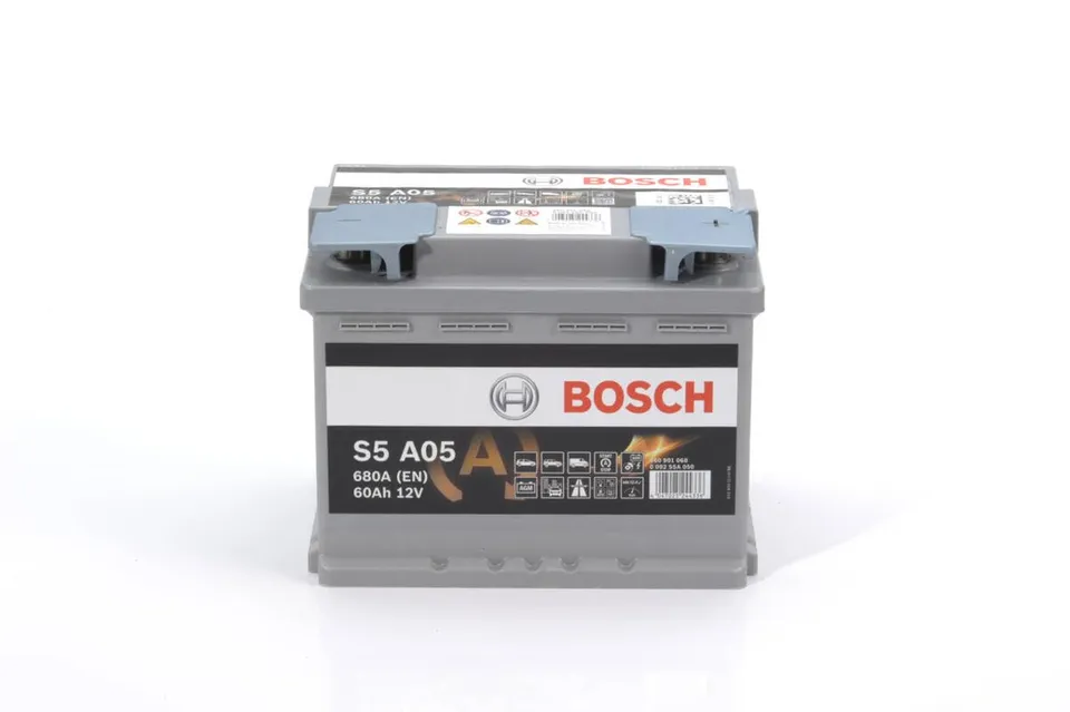 Bosch Batterie S5A05 batteria auto AGM 60 Ah Start/Stop