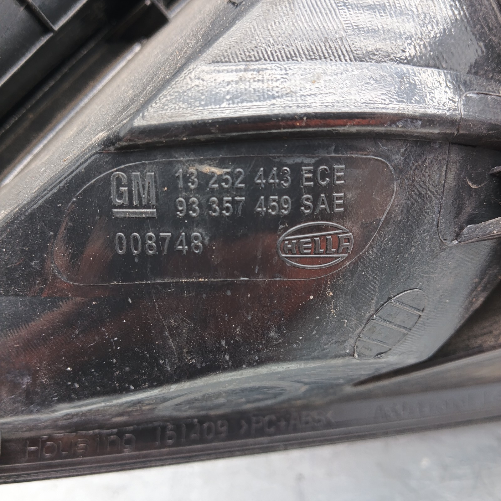 Pomili Fanaleria Opel Astra H GTC fanale posteriore sinistro usato