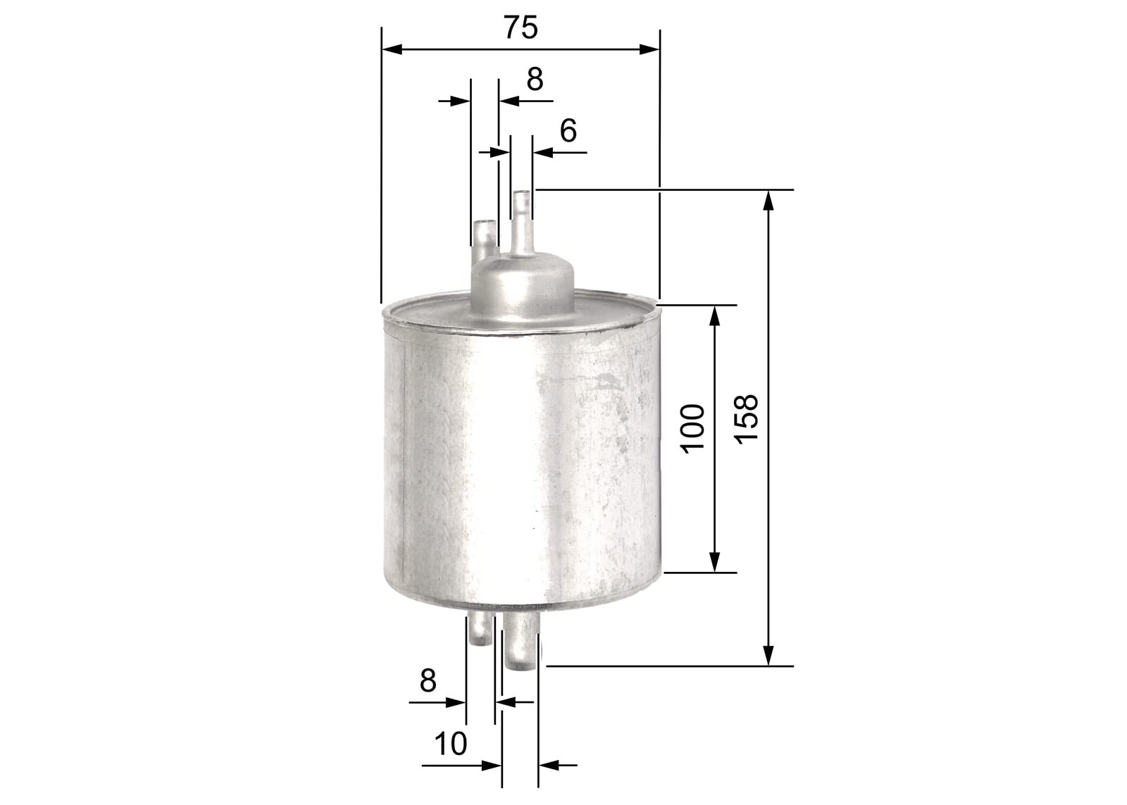 Bosch HCP Filtri 0450915003 filtro carburante benzina a iniezione