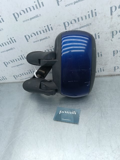 Pomili Cristalli Retrovisore est. regolaz. manuale SX FIAT DOBLO’ (3C) (07/05>12/11<) sinistro