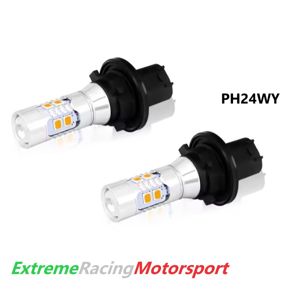 Xtreme Racing Lampadine LED PHY24WY lampadine frecce anteriori arancioni 2 pezzi