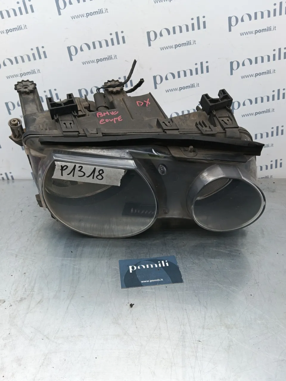Pomili Fanaleria BMW S3 E46 Compact 305235668 faro anteriore destro usato