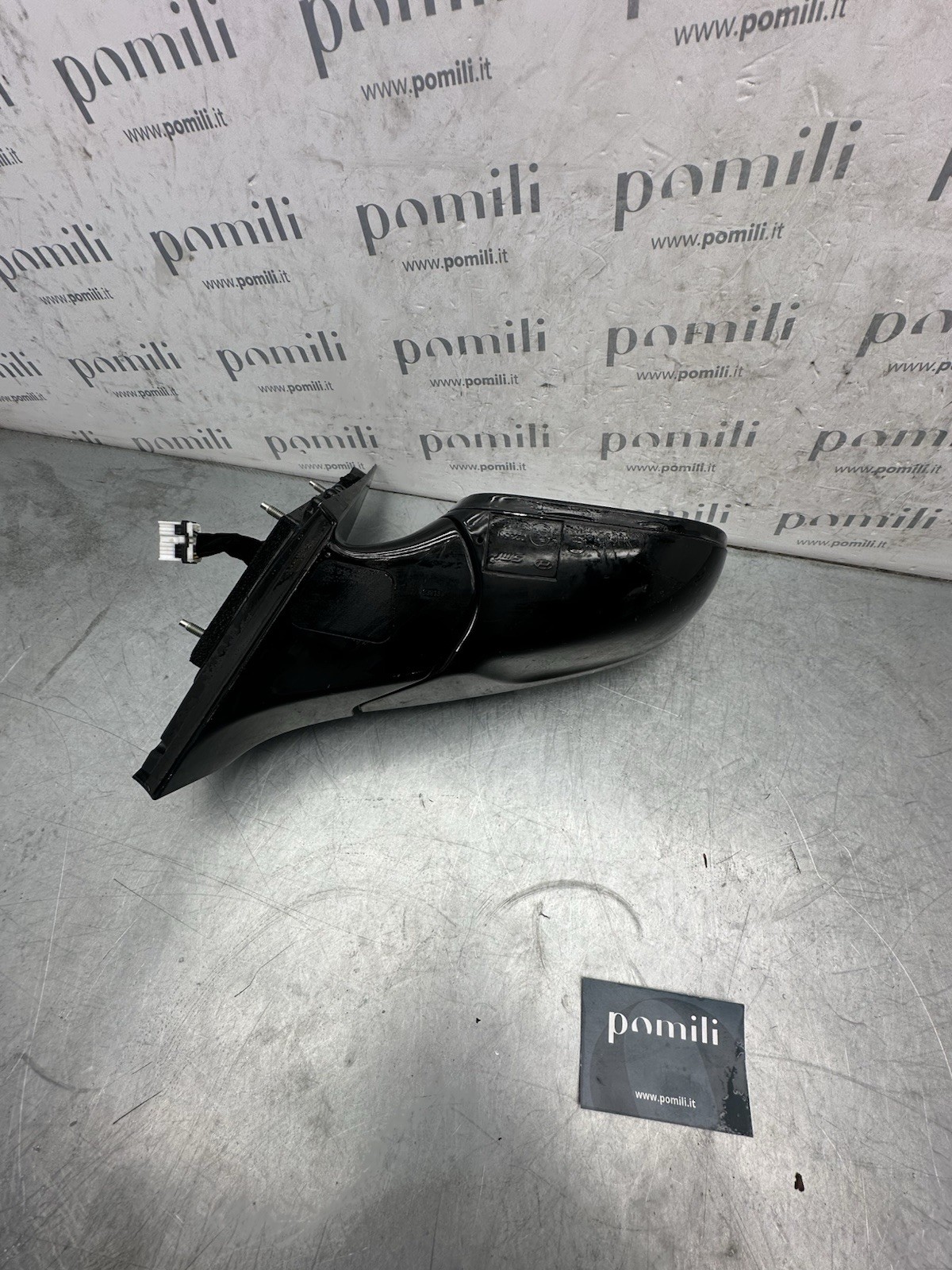 Pomili Cristalli Hyundai i40 specchietto destro elettrico usato nero 14 pin