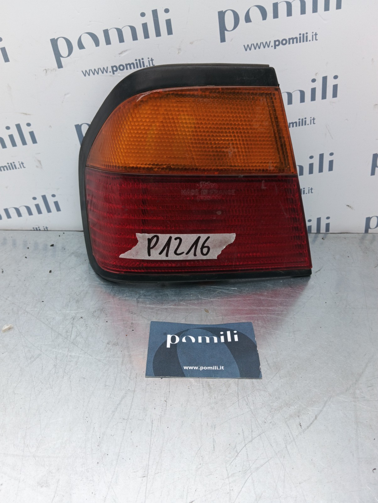 Pomili Fanaleria Nissan Primera P10 B6555-90J00 fanale posteriore sinistro usato