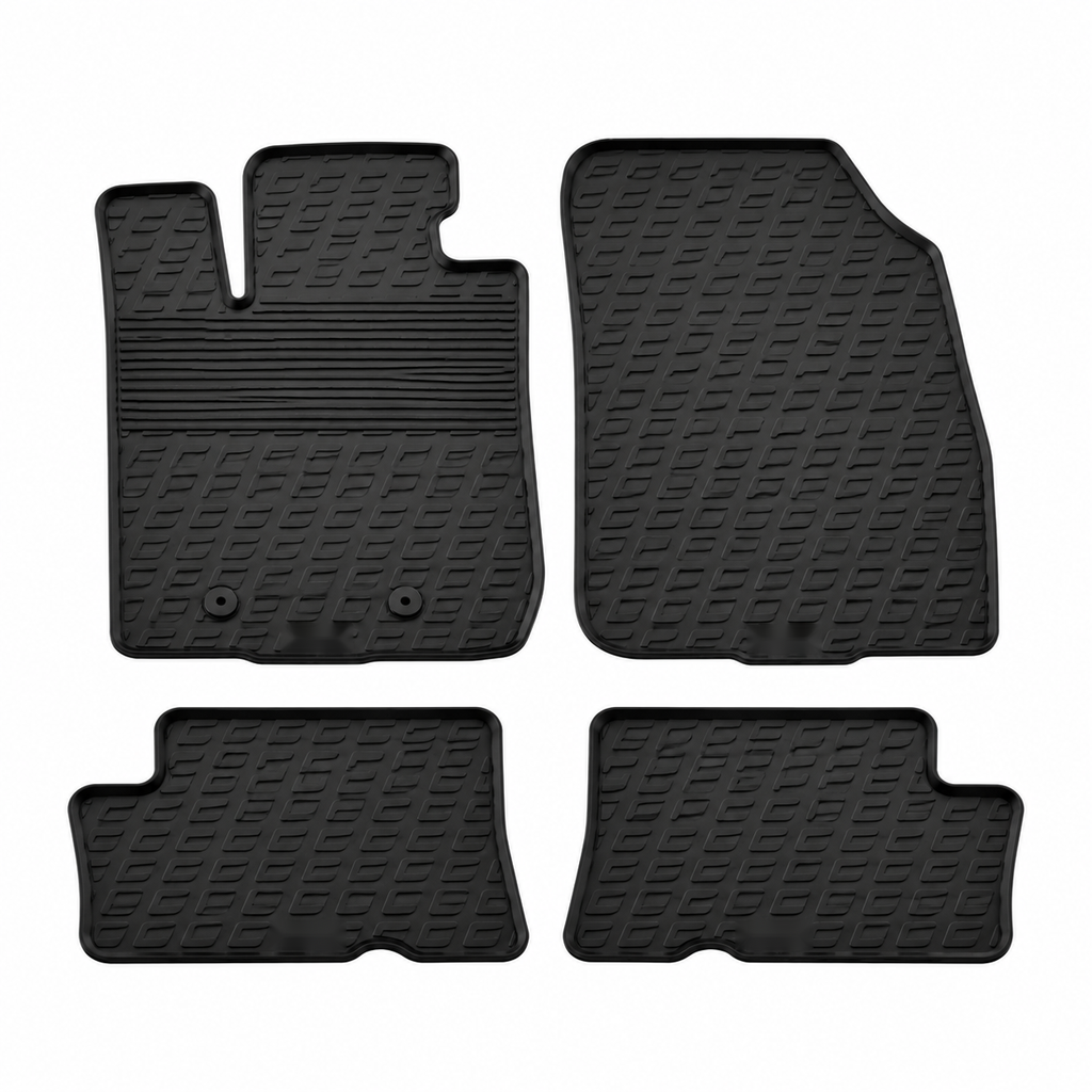 Travall Car Mats Dacia Duster tappetini in gomma 2009-2015 sagomati