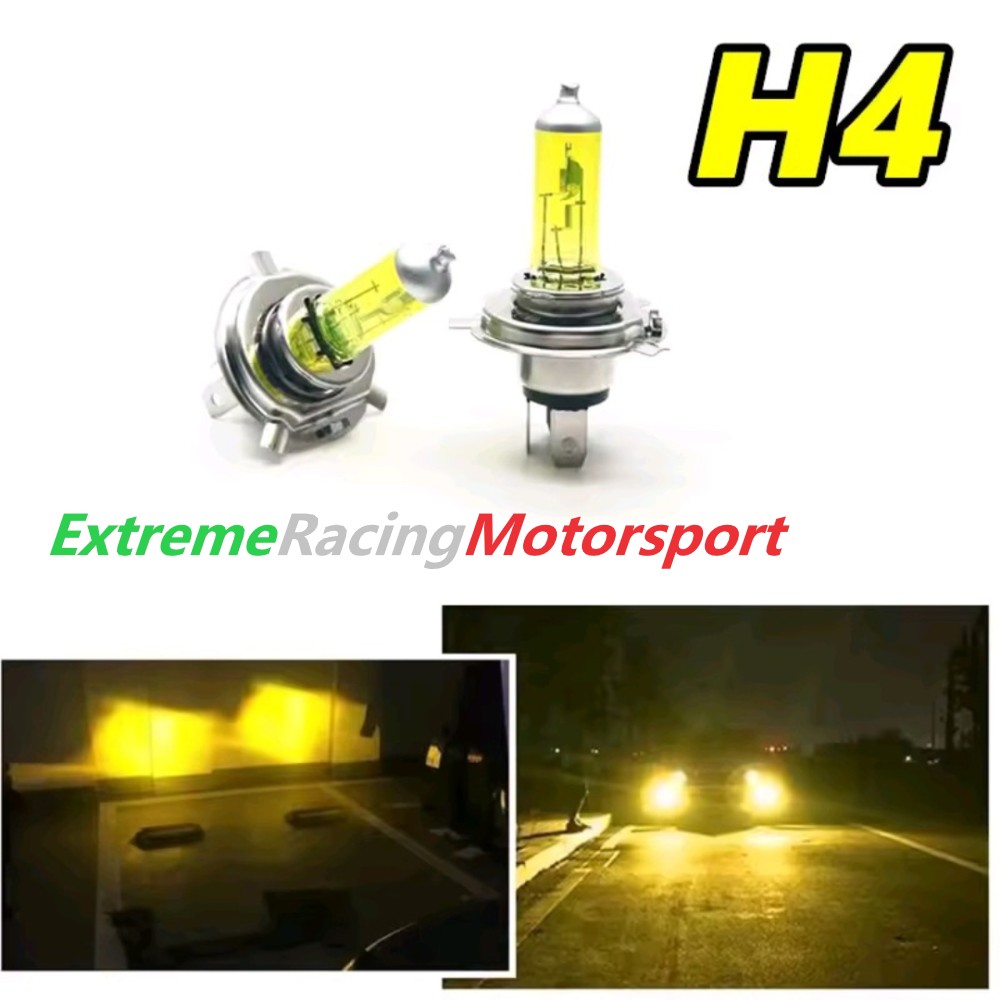 Xtreme Racing Lampadine LED ERM Alo3000K H4 coppia gialle 3000K 60/55 W