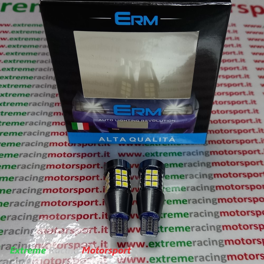 Xtreme Racing Lampadine LED T15 W16W luci retromarcia coppia CANBUS