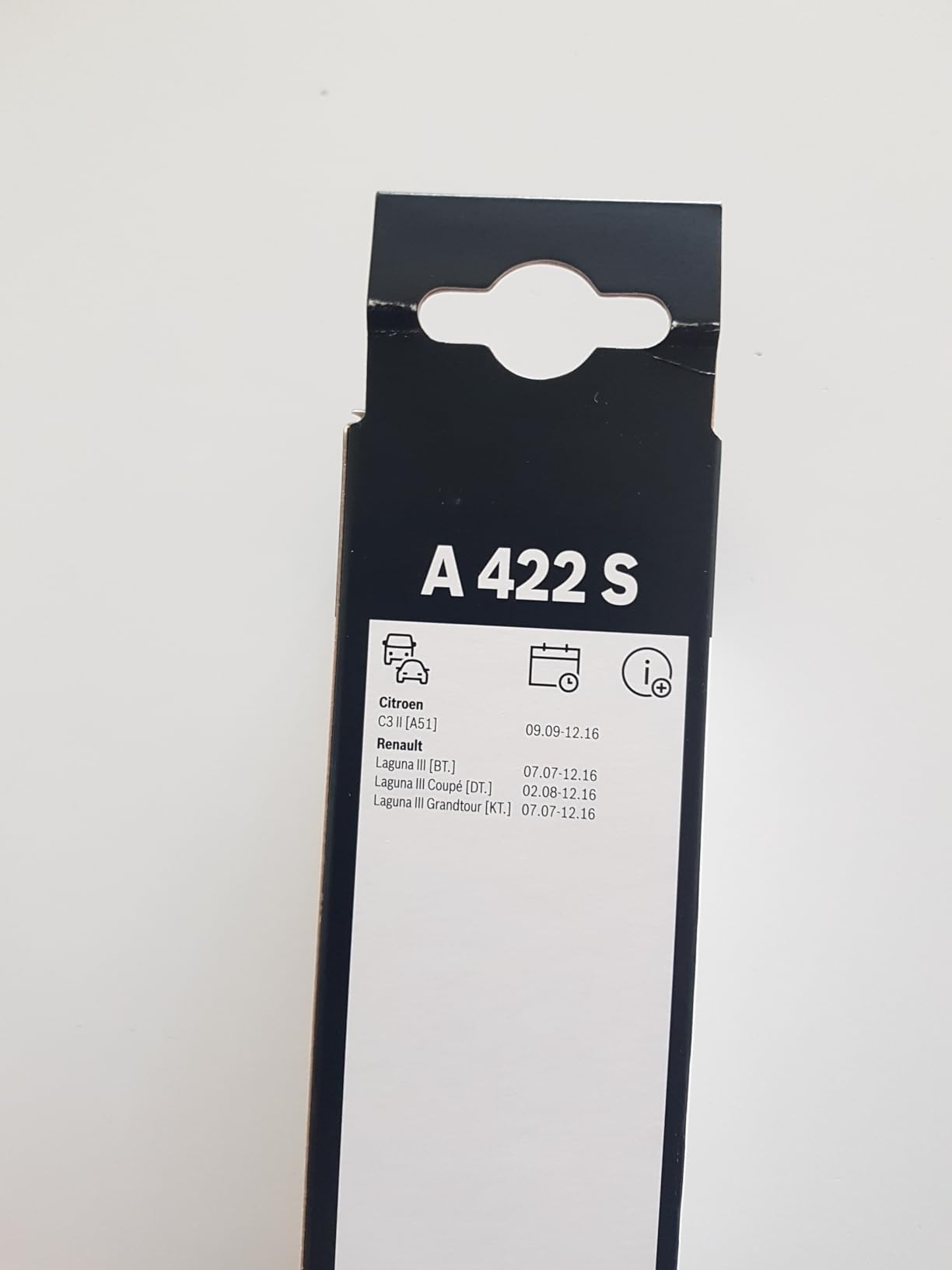 Bosch Spazzole tergicristallo AeroTwin A422S 2 pezzi 650/400 mm