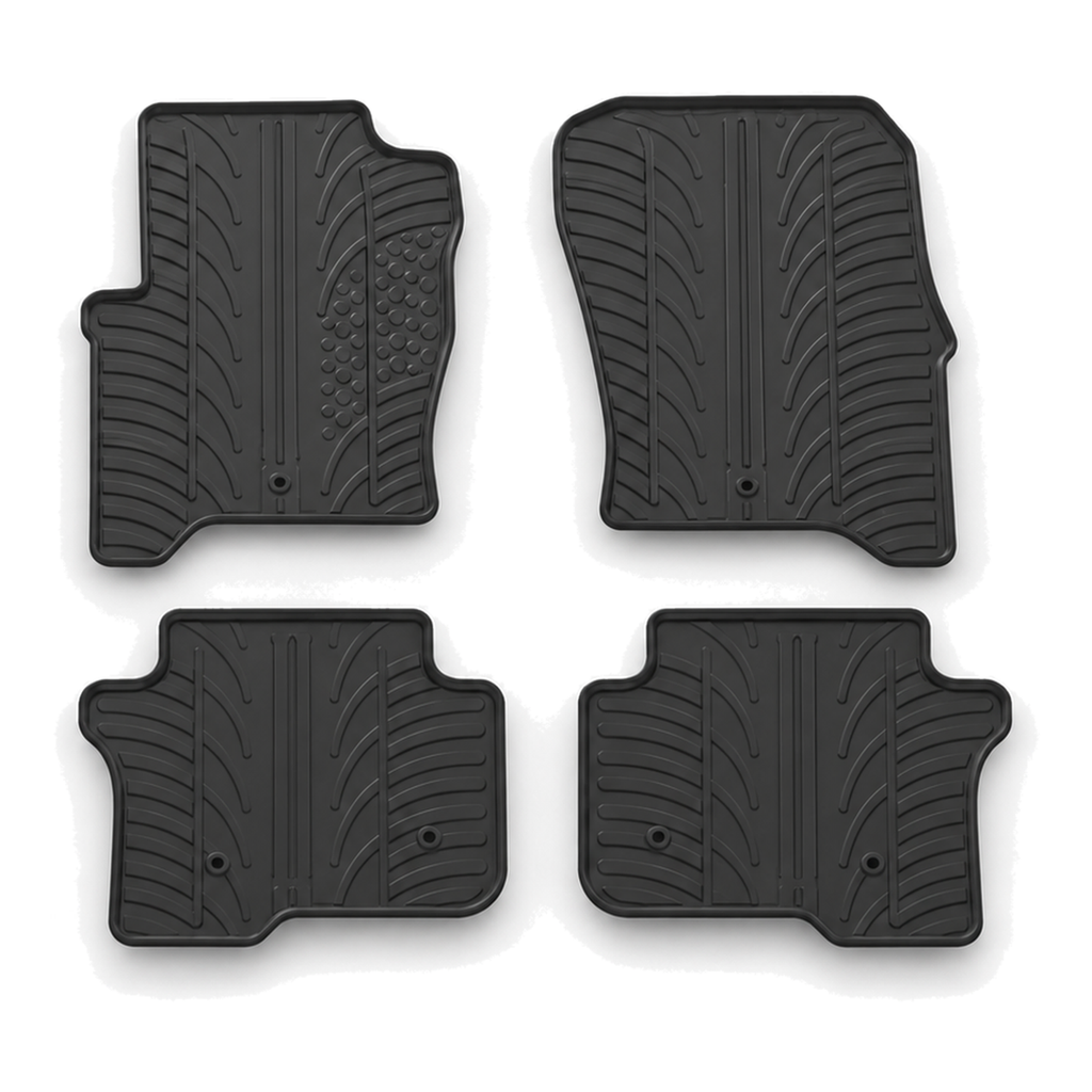 Travall Car Mats Land Rover Discovery Rubber tappetini 2009-2017 in gomma