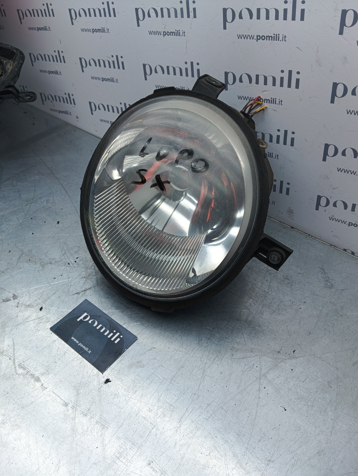 Pomili Fanaleria Faro anteriore sinistro Volkswagen Lupo 6X1941752J usato