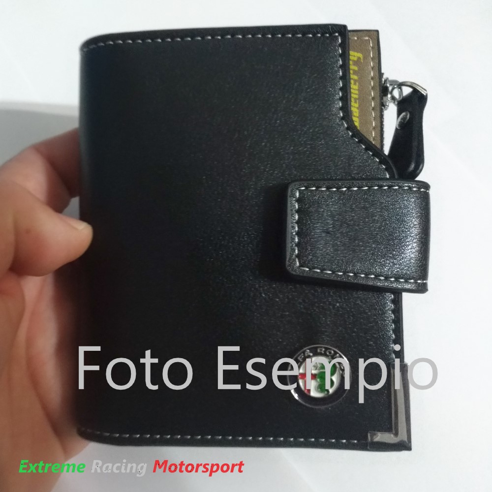 Xtreme Racing Portafogli e Articoli in Ecopelle Portafoglio Typ 1 Black ecopelle nero