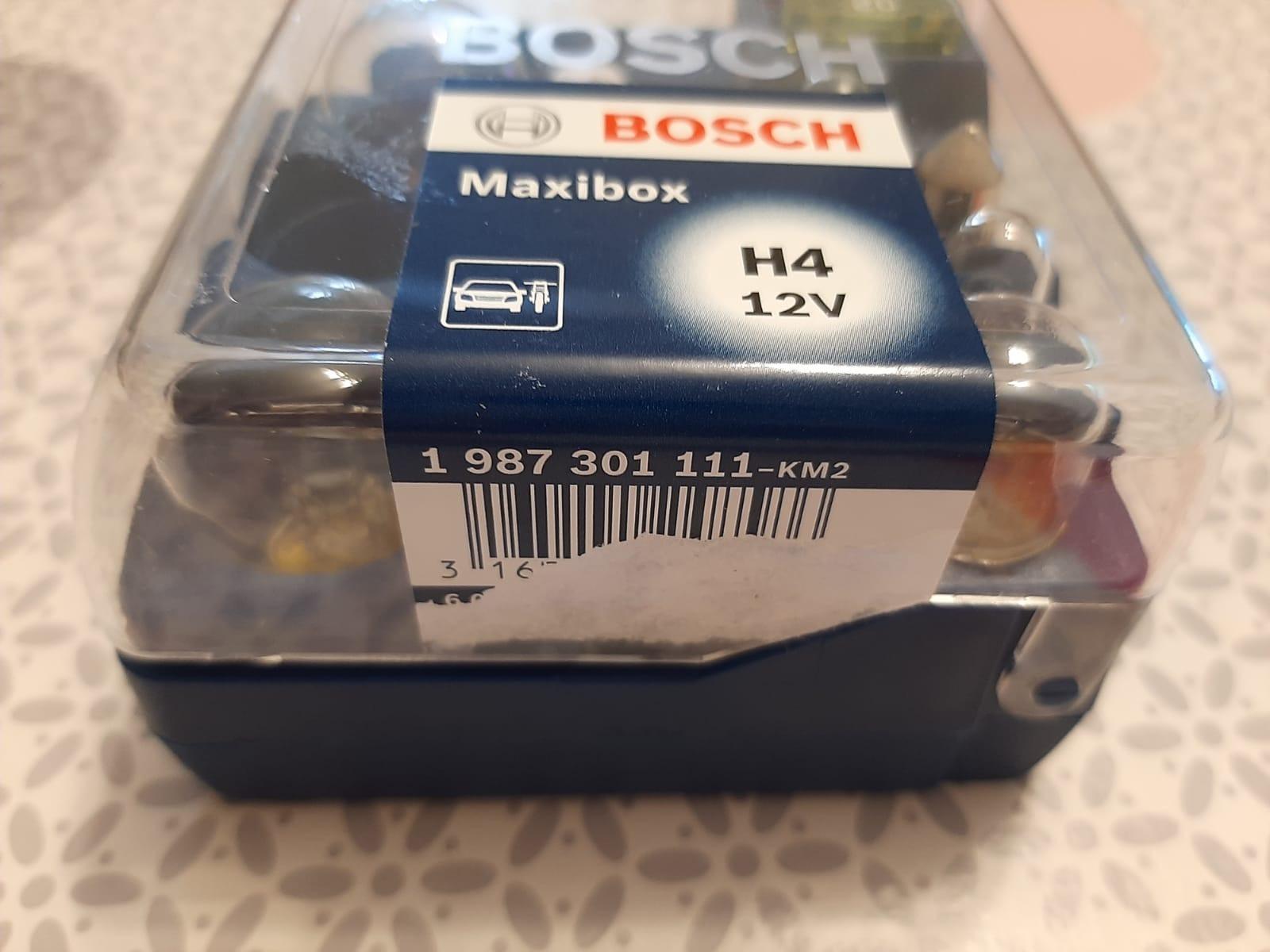 Bosch HCP Lampadine e illuminazione H4 Maxibox kit lampadine auto 12 V emergenza