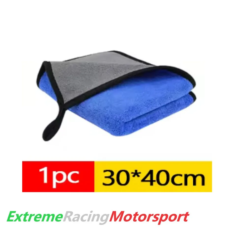 Xtreme Racing Decorazioni Auto e Adesivi Panno in Microfibra 30x40 cm blu