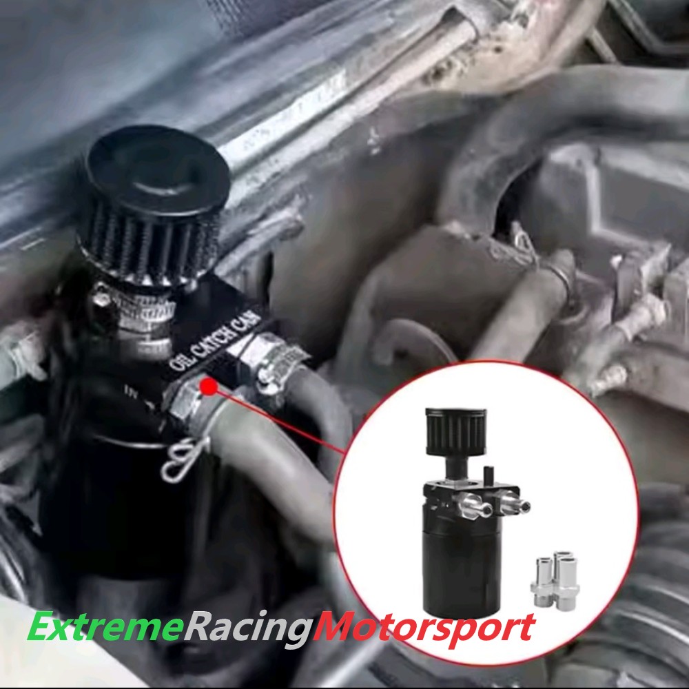 Xtreme Racing Filtri Olio Serbatoio con filtro RVO Black recupero vapori olio