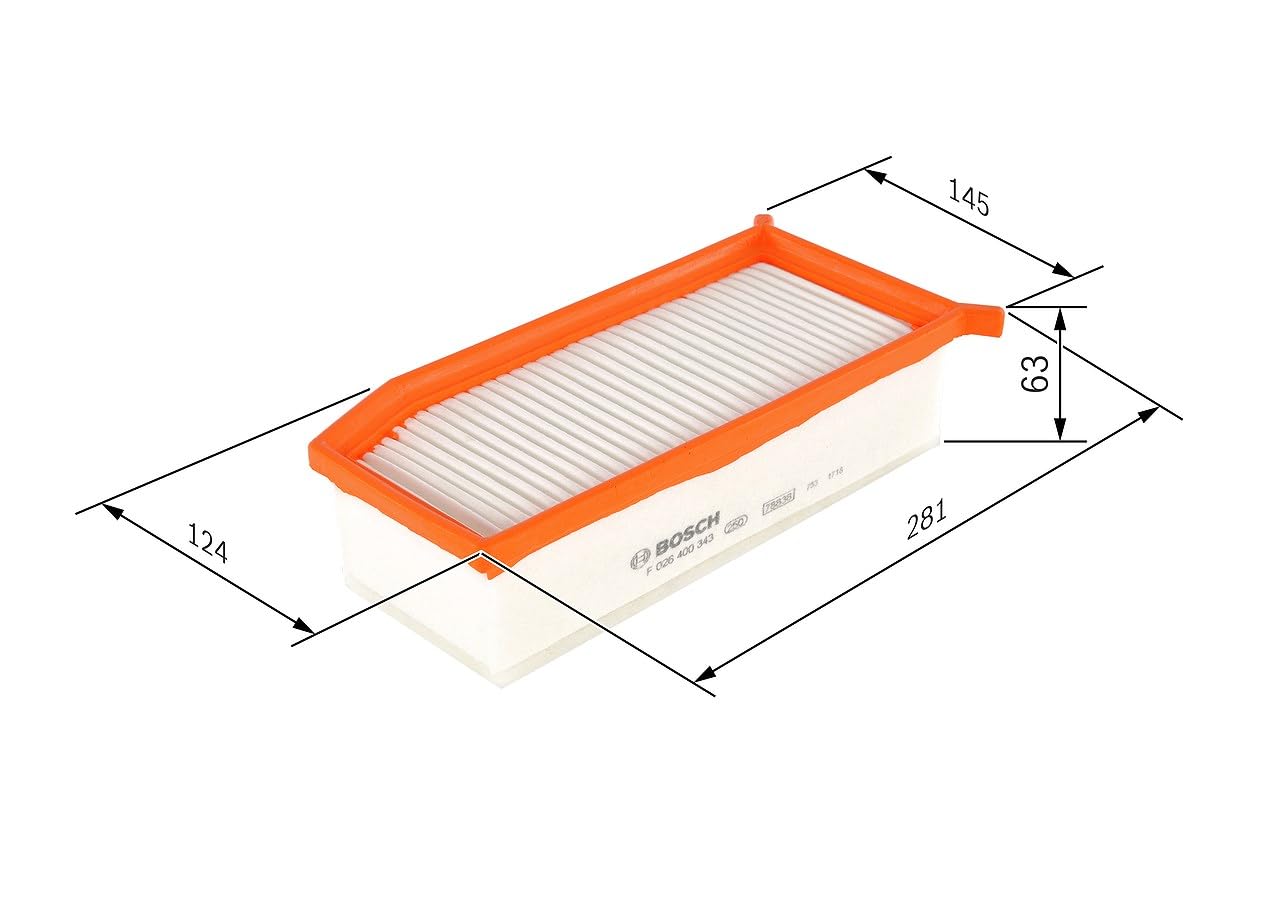 Bosch HCP Filtri F026400343 filtro aria elemento filtrante