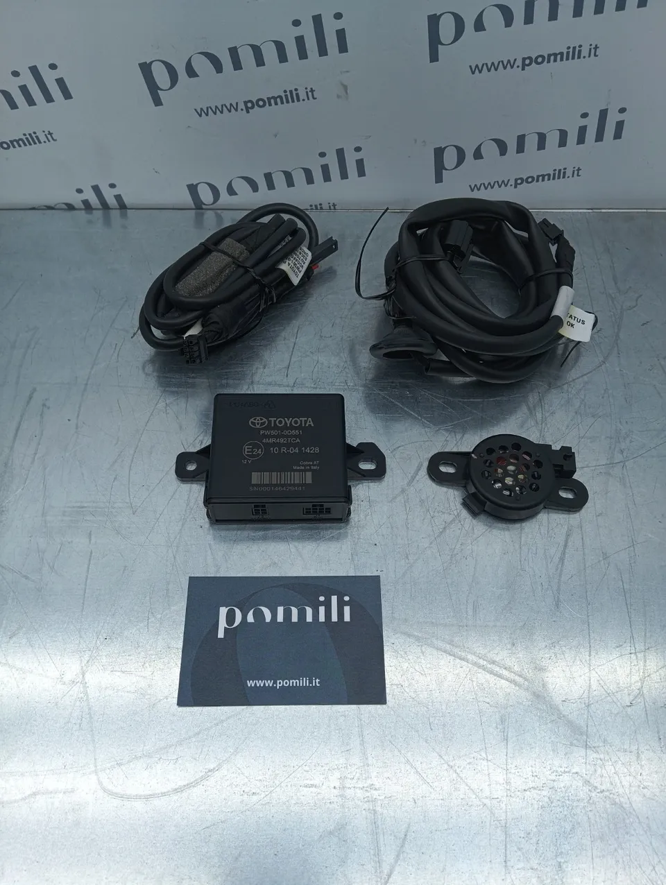 Pomili Elettronica/batteria ibride Toyota AYGO Kit completo sensore di parcheggio PW501-0D000