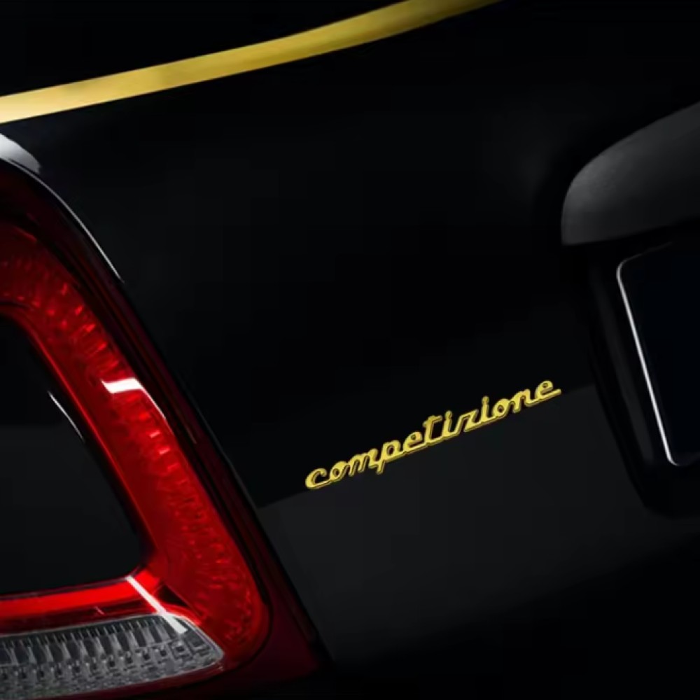 Xtreme Racing Decorazioni Auto Stemma Competizione in alluminio 14 cm adesivo