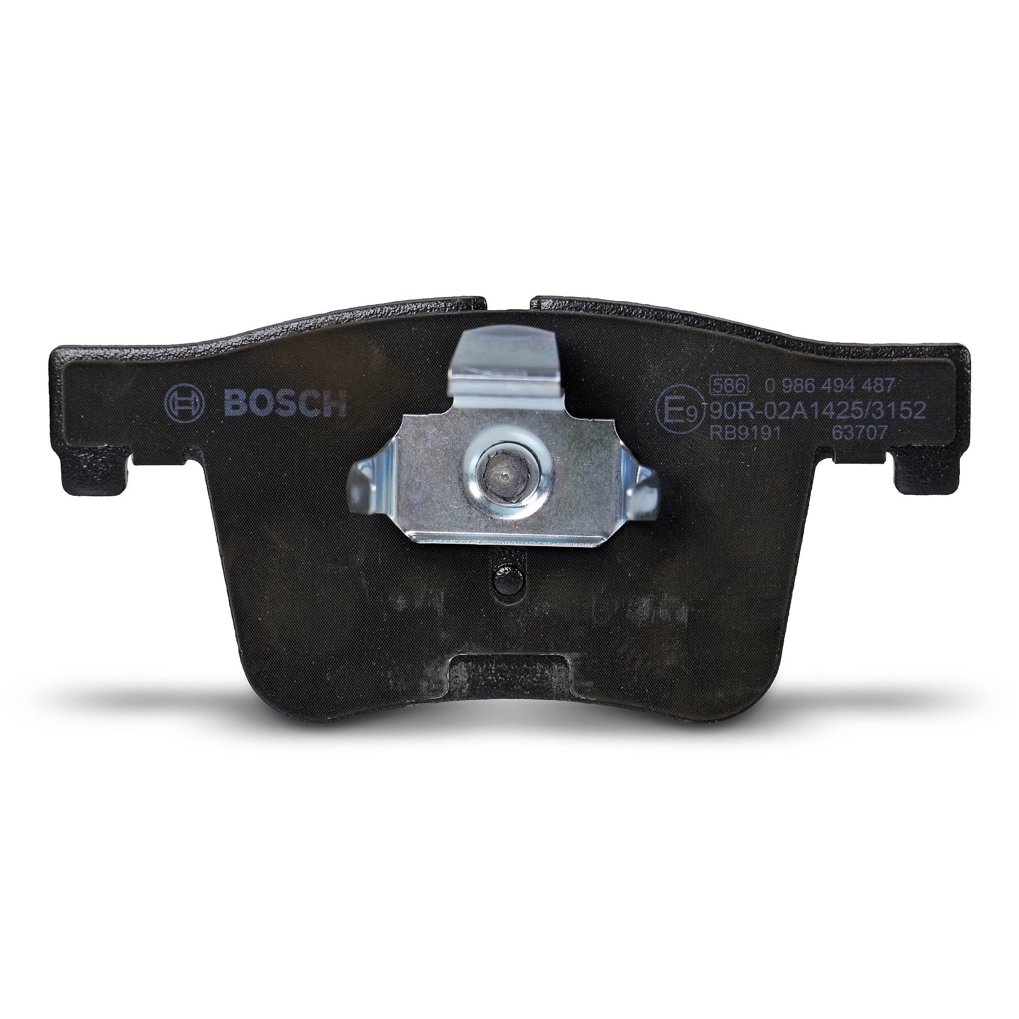 Bosch Sistema frenante 0986494487 pastiglie freno set con piastra anti-rumore