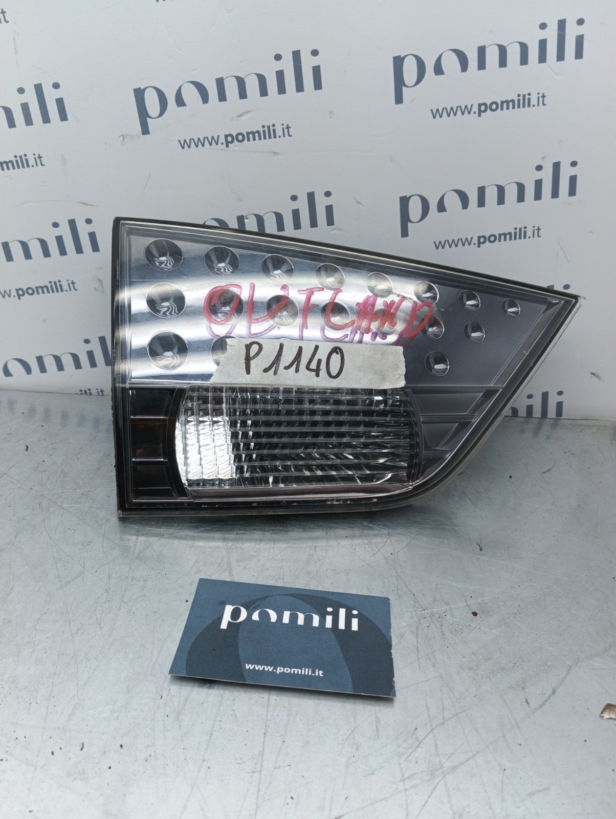 Pomili Fanaleria Fanale posteriore interno sinistro Mitsubishi Outlander II 1146-356L usato