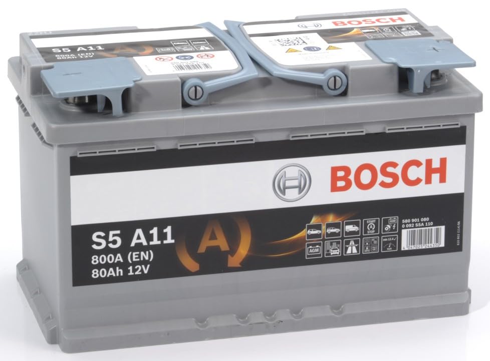 Bosch Batterie S5A11 Batteria auto AGM 80 Ah 800 A Start/Stop