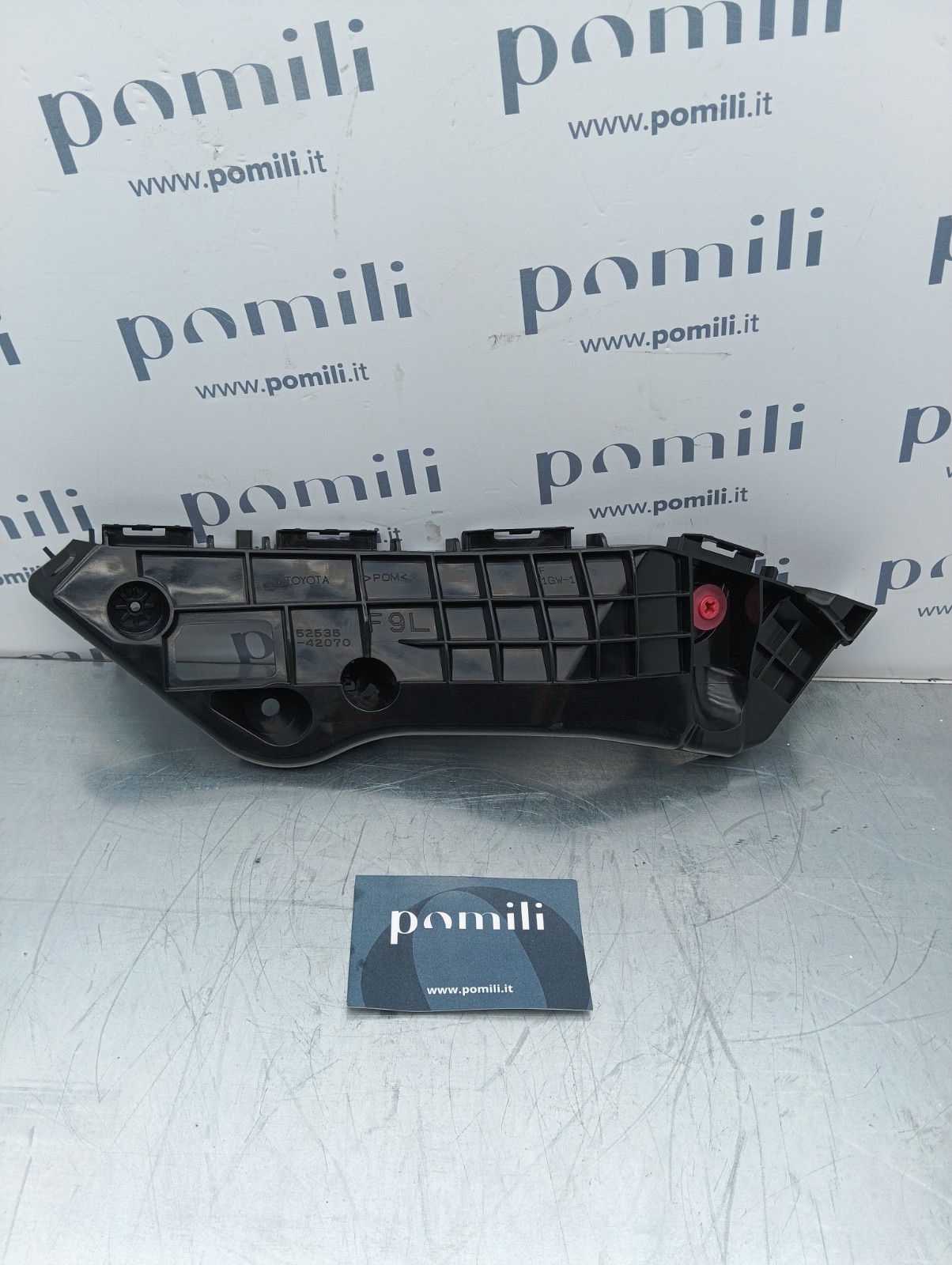 Pomili Paraurti anteriore Toyota RAV4 staffa sinistra fissaggio paraurti nuova