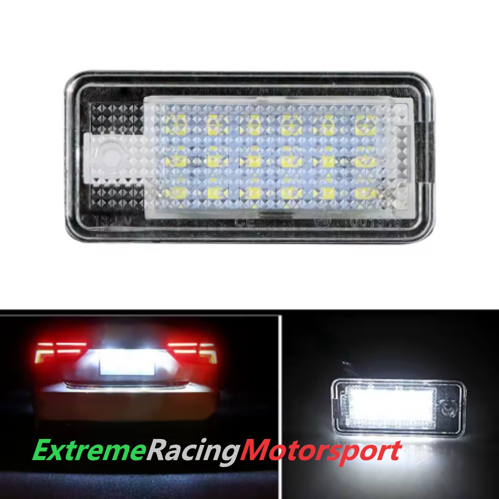 Xtreme Racing Accessori LED Placchette targa Audi S8 D4 4H 2009-2017 12 V coppia