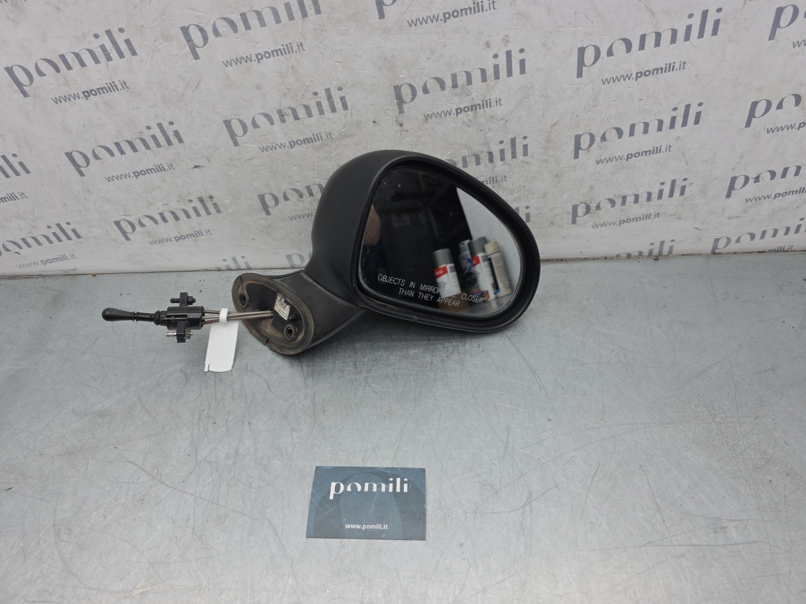 Pomili Cristalli Specchietto retrovisore destro manuale Chevrolet Matiz (2005-2011) 012291 usato