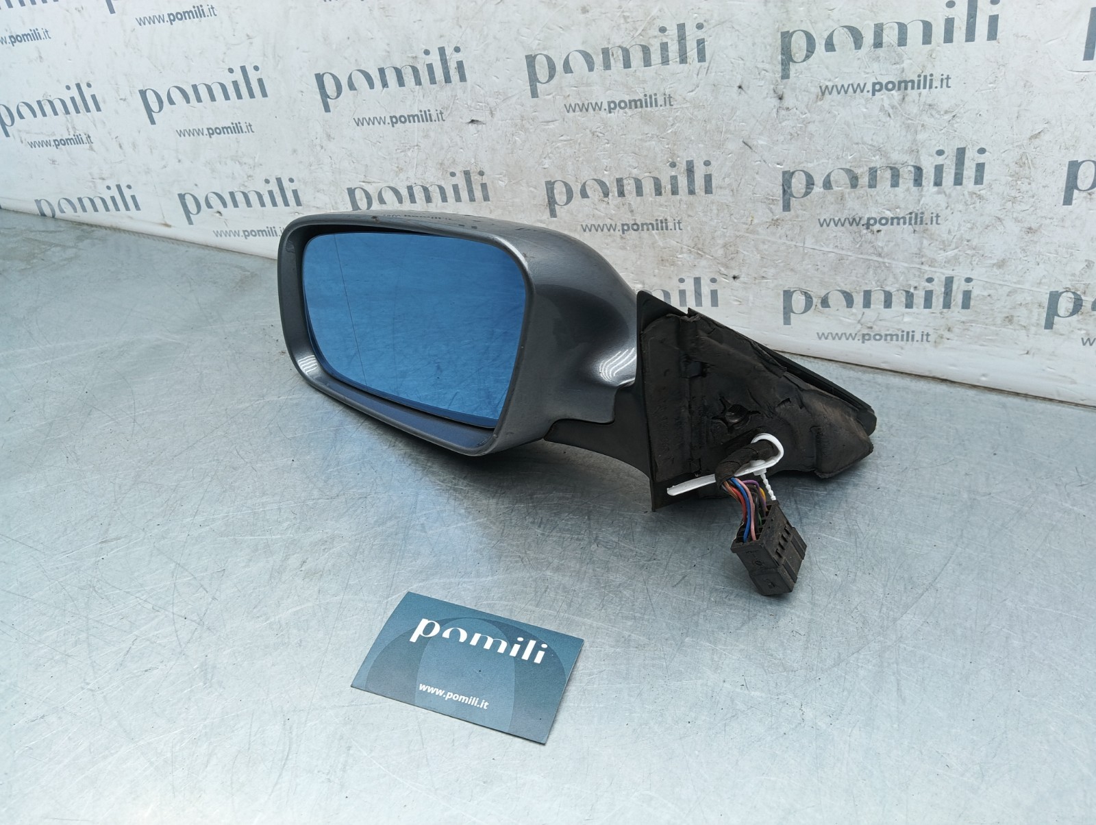 Pomili Cristalli Specchietto retrovisore sinistro 11 PIN Audi A3 8L/A4 B5 (1995-2003) 010594 usato