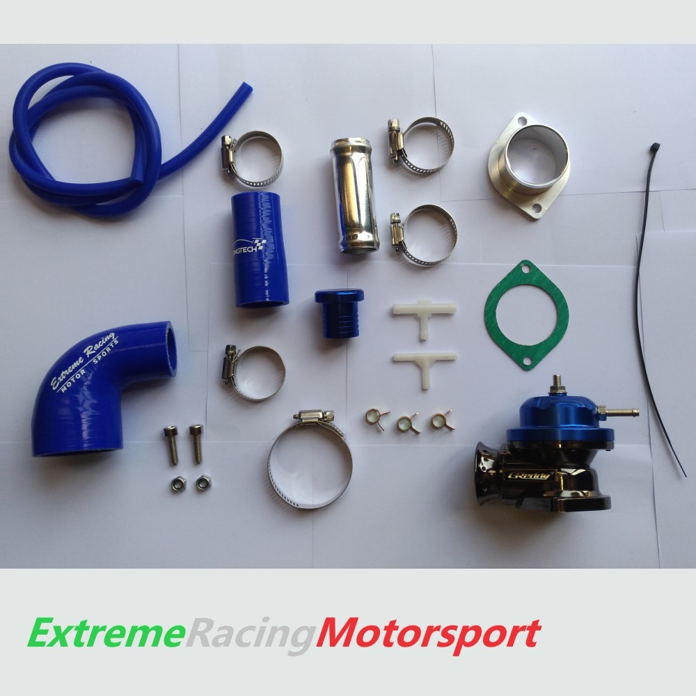 Xtreme Racing Impianto Carburante Valvola Pop Off ERM RS Blue Abarth 500 blu