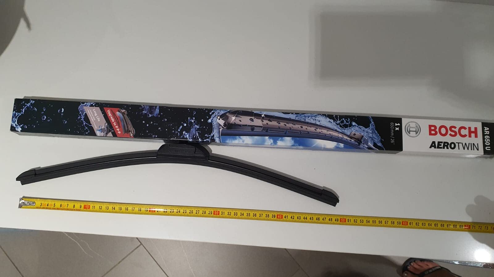 Bosch Spazzole tergicristallo AeroTwin Retro AR650U 1 pezzo 650 mm piatta